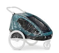 hauck Freerider Carro Gemelar, Silla de Paseo Gemelar Plegable, Ligera, Asientos desmontables, Arnés 5 Puntos, hasta 30 kg, Negro