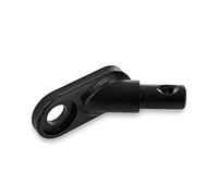 hauck Bike Trailer Hitch Metal Enganche Remolque Bicicleta Niños DRYK DUO, Barra Universal para Carro Bicicleta para Niños, Fácil Instalación, Negro
