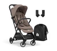 hauck Fly N Care Carrito Bebe Ultracompacto y ligero - Plegado con una Mano - Reclinable desde el Nacimiento hasta 22 kg - Bolsa de Transporte - Adaptadores para Portabebés - Protección UV 50+