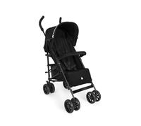 hauck Fold N Care Carrito Bebé Ultraligero - Silla de Paseo para Niños desde 6 Meses hasta 22 kg - 7,6 kg Compacta - Reclinable - Protección Solar UV 50+ - Cesta XL - Negro