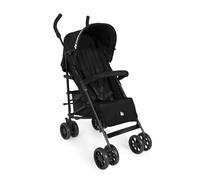 hauck Fold N Care Carrito Bebé Ultraligero - Silla de Paseo para Niños desde 6 Meses hasta 22 kg - 7,6 kg Compacta - Reclinable - Protección Solar UV 50+ - Cesta XL - Negro