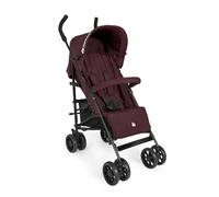 hauck Fold N Care Carrito Bebe Ultraligero - Silla de Paseo para Niños desde 6 Meses hasta 22 kg - 7,6 kg Compacta - Reclinable - Protección Solar UV 50+ - Cesta XL - Blackberry