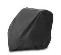hauck Funda Universal para Remolque de Bicicleta - Cubierta Protectora Compatible con Dryk Duo - Dryk Duo Plus - Bike N Walk Duo - con Bolsa - Ajustable - 95 x 105 x 109 cm - Negro