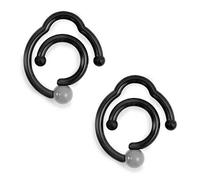 hauck Hook Me - Ganchos de Cochecitos, Bolsas en Su Cochecito o Silla de Paseo, Universal, 2 unidades