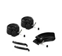 hauck Kit de Reparación de Neumáticos para Silla de Paseo de 3 Ruedas, 2 x 12" Camara de Aire + 1 x 10", Cámara de Aire Neumaticos 12 Pulgadas, in levador, Negro