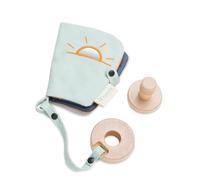 hauck Libro Bebe Play Reading S Juguetes Bebe - Juguete Suave Compatibles con Play Tray para Tronas Evolutivas Alpha Plus, Beta Plus o Arketa - Mordedor desde 0 Meses - Zorro