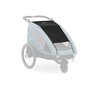 hauck Bike Trailer Sunshade, Toldo Parasol para Remolque de Bicicleta Infantil hauck DRYK DUO, Protección Solar UPF 50 +, Fácil Fijación, Altura Regulable