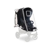 hauck Plastico Lluvia Silla Paseo Universal, Burbuja Lluvia Universal con Ribete Reflectante, Protector Lluvia Carro Bebe, Ventana, Transparente