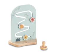 hauck Play Planting S Laberinto de Cuentas de Madera - Juguetes Niños de Madera Compatibles con Play Tray para Tronas Evolutivas Alpha Plus Beta Plus o Arketa - Juego Motricidad - Flores