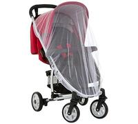 hauck Protect Me Mosquitera Carro Bebe Universal, Mosquitera Cuna - Grupo 0 - Capazo - Silla de Paseo y Cuna de Viaje, Bebe Mosquiteras, Ribete Elástico, Blanco