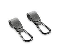 hauck Pushchair Hooks Gancho Carro Bebe Bolsas - Pañaleras - Bolso Carrito Bebe - Mochilas, Mosqueton Carro Bebe Universal, Pack de 2