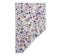 hauck Sábana ajustable para colchón de cuna de viaje Flora Beige - talla60x120 cm