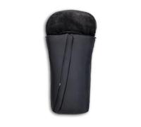 hauck Saco de Invierno para Carrito Bebé y Silla de Paseo con Arnés, Black | Saco para bebé con forro polar suave 105 x 57 x 10 cm, ideal para sillas de paseo y remolques de bicicleta hauck, lavable