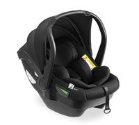 hauck Silla Coche i-Size Grupo 0 para Bebés de 40-87 cm, Drive N Care Black | Homologada UN ECE R129, incluye reductor para recién nacidos y cuña, reposacabezas regulable y arnés de 3 puntos adaptable