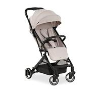 hauck Silla de Paseo de Viaje Plegable con una Mano Travel N Care Beige | Ligera 6,9 kg con correa de transporte, reclinable desde el nacimiento hasta 22 kg, UPF 50+ y ruedas EVA antipinchazos