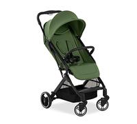hauck Silla de Paseo Plegable a una Mano, Travel N Care Plus Green | Ligera con correa, reposacabezas y tejido elástico, reclinable desde el nacimiento hasta 22 kg, UPF 50+ y ruedas PU