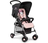 hauck Sport Carrito Bebé Ligero desde el Nacimiento - Silla de Paseo Reclinable para Niños hasta 15 kg - Carro Plegable Ultraligero 5,9 kg - Cesta Grande hasta 3 kg - Disney Minnie Mouse Rosa