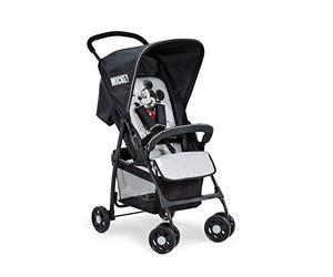 hauck Sport Carrito Bebé Ligero desde el Nacimiento - Silla de Paseo Reclinable para Niños hasta 15 kg - Carro Plegable Ultraligero 5,9 kg - Cesta Grande hasta 3 kg - Disney Mickey Mouse Gris