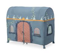 hauck Tienda para Niños de Parque Infantil Bebe, Tienda de Juegos para Cuna de Viaje Bebe con Puertas y Ventanas, Casita de Tela para Parque Cuna Bebe, Palace