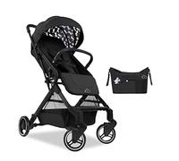 hauck Travel N Care Disney Set Silla de Paseo hasta 22 kg - Carrito de Bebé Reclinable con Organizador - Plegable - Correa de Transporte y Suspensión - Protección UV 50+ - Disney Mickey Mouse Negro