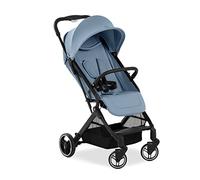 hauck Travel N Care Plus Carrito Bebé Ligero hasta 22 kg - Silla de Paseo Reclinable y Plegable - Ruedas Grandes Antipinchazos - Suspensión - UV 50+ - Cesta Grande - Azul