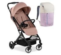 hauck Travel N Care Plus - Mochila cambiador Deuter Pack N Walk - Cochecito de bebé desde el nacimiento hasta 22 kg, carrito deportivo con función reclinable, arnés de 5 puntos, ruedas giratorias