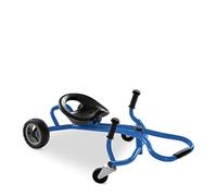hauck Twist-it Vehiculo de Remo Infantil, Kart, para Niños de 4 Años hasta 50 kg, Estable, Antideslizante, Maniobrable, Entrenamiento de la Motricidad, Asiento Ergonómico y Regulable, Azul
