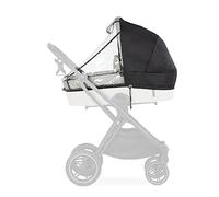 hauck Universal Raincover Pram, Funda Capazo Universal, Protector Lluvia Carro Bebe Universal, Cubre Capazo, Orificios de Ventilación Laterales, Ventana de Contacto, Transparente