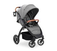 hauck Uptown Melange Gray Silla de Paseo Ligera hasta 22 kg | Carrito Bebé Reclinable desde el Nacimiento - Ruedas de Goma - Portabotellas - Suspensión - UV 50+ - Altura ajustable - Cesta Grande