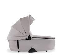 hauck Walk N Care Capazo Bebe Premium para Recién Nacidos hasta 9 kg Fácil Fijación al Chasis Fácil Extracción Ventana Panorámica XXL, Protección UV50+, Plegable con una Mano, Compacto, Beige (16543)