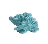 HAUCOZE Coral Figura Escultura Modern Decorativa Regalo Mar Estatua Interior Salon Arte Resina Decoración del Hogar 25cm