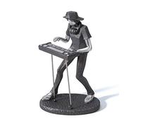 HAUCOZE Musico Decorativa Figura Piano Escultura Regalo Modern Estatua Interior Salon Arte Resina Decoración del Hogar 25cm