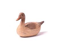 HAUCOZE Pato Figura Decorativa Animal Escultura Estatua Modern Regalo Interior Arte Resina Decoración del Hogar 28cm