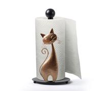 HAUCOZE Portarrollos de Papel, Toallero de Papel,Toallas de Cocina Estante,Papel Rollo Soporte,Papel de Embalaje Titular Toalla 34cm