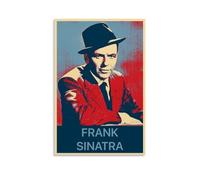 HAUEBDANSEY Póster de Frank Sinatra estético vintage para pared, lienzo, pintura decorativa para sala de estar, dormitorio, decoración de 30 x 45 cm, estilo sin marco