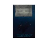 HAUEBDANSEY Póster de Hit Me Hard And Soft Estético, vintage, arte de pared, lienzo decorativo, pintura decorativa, sala de estar, dormitorio, decoración de 40 x 60 cm, estilo sin marco