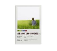 HAUEWB4HEWY All About Lily Chou-Chou - Póster estético de lona para pared, pinturas de arte moderno para salas de estar, 60 x 90 cm, estilo sin marco