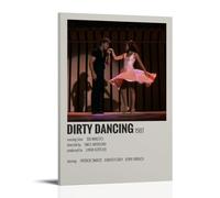 HAUEWB4HEWY Póster estético de Dirty Dancing para pared, arte de pared, pinturas de arte moderno para salas de estar, 20 x 30 cm, estilo marco