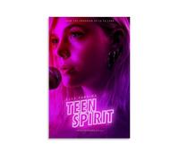 HAUEWB4HEWY Póster estético de Teen Spirit para pared, arte de pared, pinturas de arte moderno para salas de estar, 20 x 30 cm, estilo sin marco