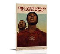 HAUEWB4HEWY Póster estético de The Last Black Man in San Francisco, cubierta de lienzo, arte moderno, pinturas para salas de estar, 30 x 45 cm, estilo marco