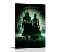 HAUEWB4HEWY Póster estético de The Matrix Resurrections para pared, arte moderno, pinturas para salas de estar, 30 x 45 cm, estilo marco
