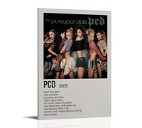 HAUEWB4HEWY Póster estético de The Pussycat Dolls Album PCD con cubierta de lienzo para pared, pinturas de arte moderno para salas de estar, 60 x 90 cm, estilo marco