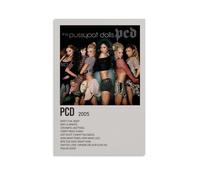 HAUEWB4HEWY Póster estético de The Pussycat Dolls Album PCD, cubierta de lienzo, póster artístico moderno para salas de estar, 30 x 45 cm, estilo sin marco