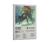 HAUEYQWUEGG Janelle Monáe - Póster de la época del placer, póster de pared con diseño vintage para sala de estar, dormitorio, 50 x 75 cm, estilo marco