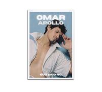 HAUEYQWUEGG Omar Apollo God Said No Póster Arte Estético Arte Mural Lienzo Vintage Póster Pintura Decorativa Para La Decoración De La Habitación 40 x 60 cm (40 x 60 cm) Estilo Unframe