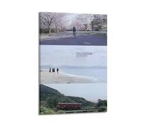 HAUEYQWUEGG Our Little Sister(2) Póster Estético Arte de Pared Lienzo Póster Vintage Pintura Decorativa para la Decoración de la Habitación 08 x 12 Pulgadas (20 x 30 cm) Estilo Marco