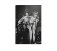 HAUEYQWUEGG Ronnie Wood And Rod Stewart Póster Estético Arte de Pared Lienzo Póster Vintage Pintura Decorativa para la Decoración de la Habitación 24 x 36 Pulgadas (60 x 90 cm) Estilo Unframe