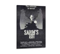 HAUEYQWUEGG Salem's Lot 2004 Póster Estético Arte Mural Lienzo Vintage Póster Pintura Decorativa Para La Decoración De La Habitación 08 x 12 Pulgadas (20 x 30 cm) Estilo Marco