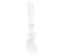 Haug Urinario Cepillo Color Blanco 40 cm Nylon con líquido dispensador para limpiador