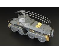 Hauler Models HLX48336 - 1:48 SD Coche 232 Ger Armored Car-Basic (Tamiya) -